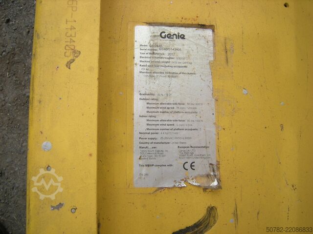 Scissor lift Genie GS 2646 (ID3405)