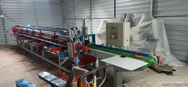 Hydraulische Presse 6 sechs Meter automatisch Lignum HK6