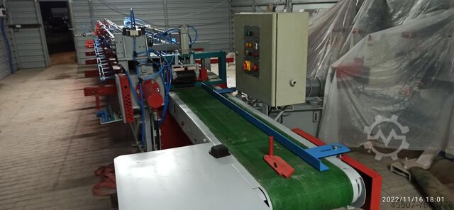 Hydraulische Presse 6 sechs Meter automatisch Lignum HK6