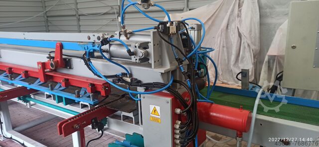 Hydraulische Presse 6 sechs Meter automatisch Lignum HK6