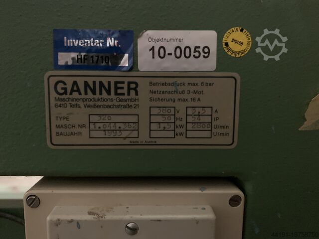 Frame dowel drilling machine Ganner LBM Junior 320