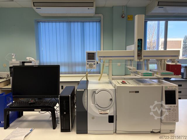 Gas Chromatograph Mass Spectrometer Shimadzu GC-2010 PLUS / GCMS-QP2020 / AOC-5000