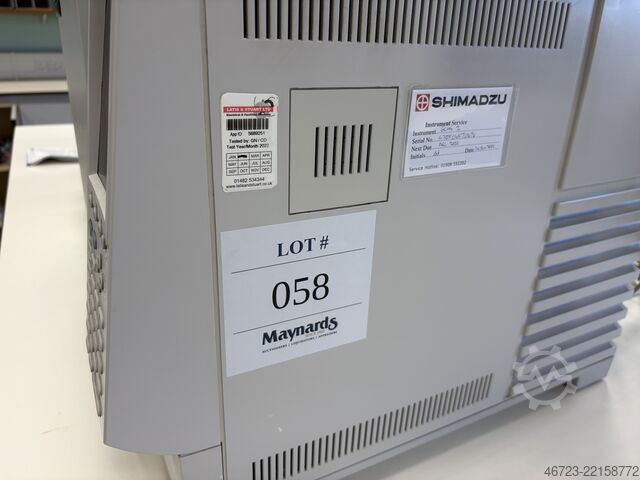 Gas Chromatograph Mass Spectrometer Shimadzu GC-2010 PLUS / GCMS-QP2020 / AOC-5000