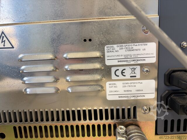 Gas Chromatograph Mass Spectrometer Shimadzu GC-2010 PLUS / GCMS-QP2020 / AOC-5000