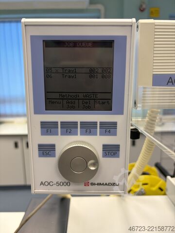 Gas Chromatograph Mass Spectrometer Shimadzu GC-2010 PLUS / GCMS-QP2020 / AOC-5000