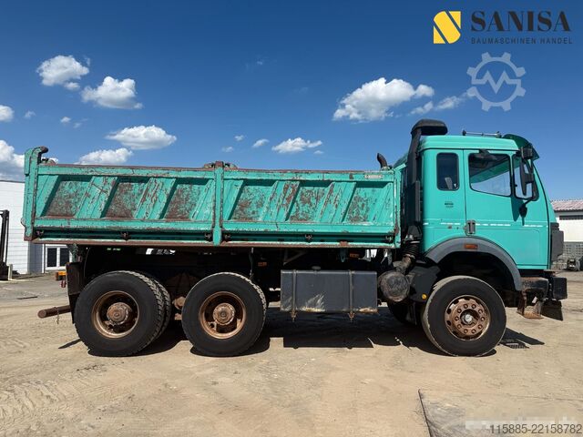 Dreiseitenkipper LKW Mercedes-Benz 2631 SK/6x4/Meiller 3 –S. Kipper/Blatt