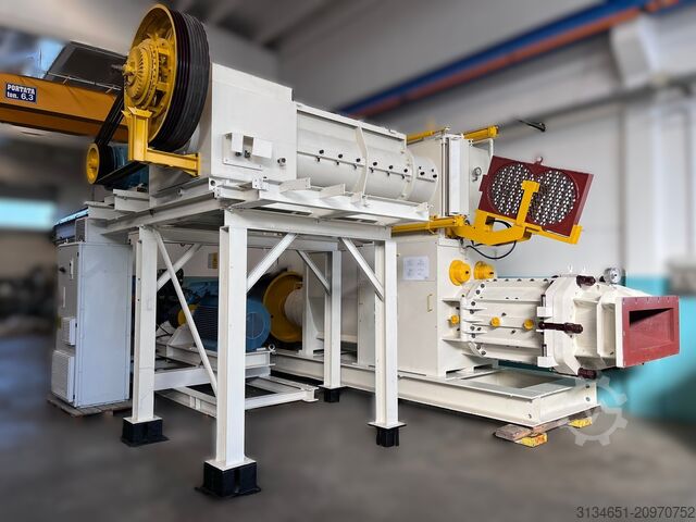 Brick making machine + Rolling mill (laminator) Bedeschi + Morando Bedeschi SL750 + Morando LV 8/12