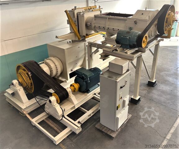 Brick making machine + Rolling mill (laminator) Bedeschi + Morando Bedeschi SL750 + Morando LV 8/12