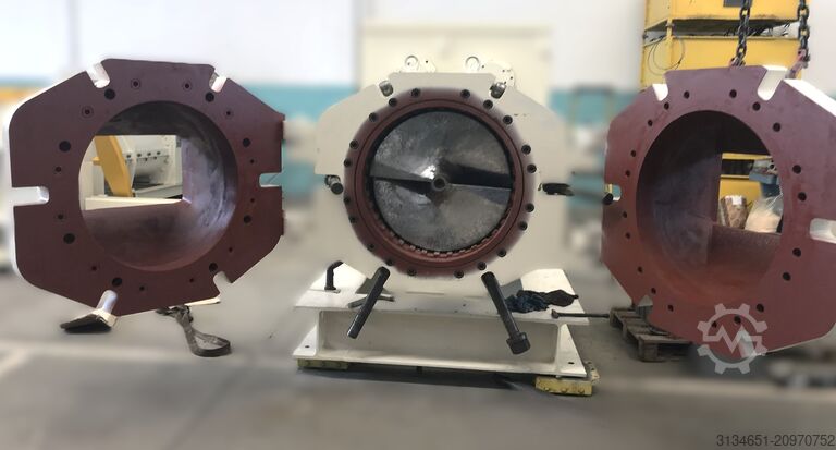 Brick making machine + Rolling mill (laminator) Bedeschi + Morando Bedeschi SL750 + Morando LV 8/12