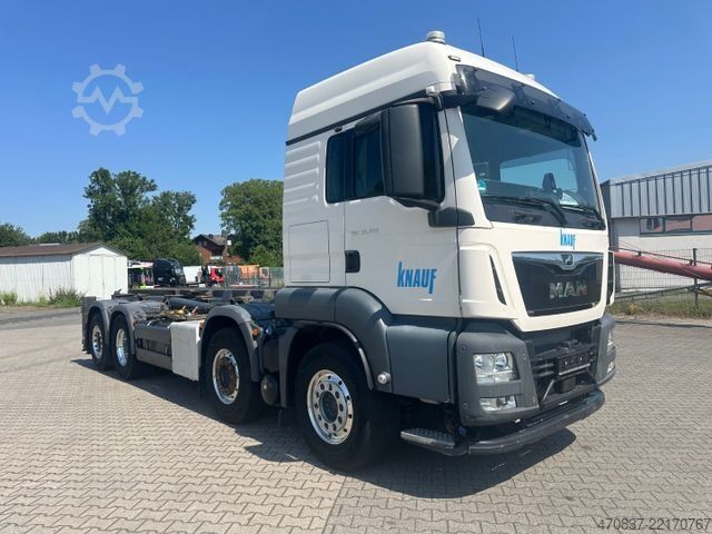 Roll-off tipper truck MAN TGS 35.460 / 8x2-6 / Silo / Gergen **2 x Stück**