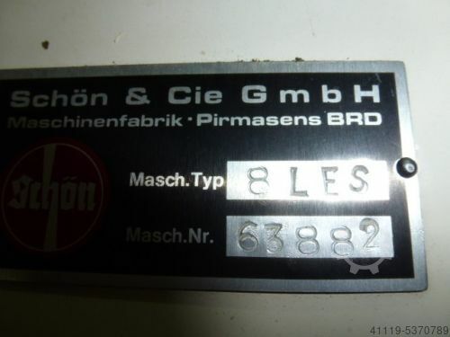 Swing-arm punch Schoen 8 LES