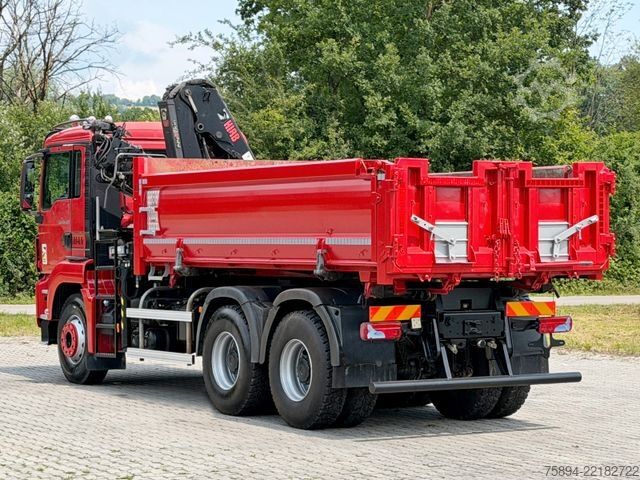 Autokran MAN TGS 33.400 * KIPPER 4,90 m + KRAN/FUNK * 6x4