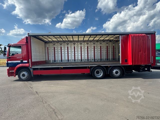 LKW mit Getränkeaufbau MAN TGM 26.340 L / LBW / 2xAHK / LENKACHSE / 22 PAL