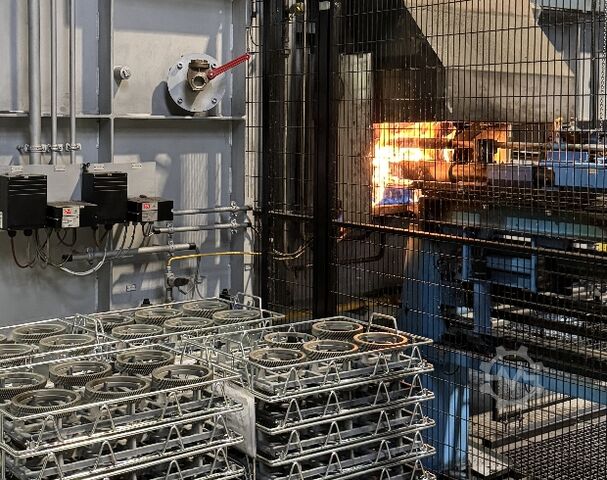 Drehherdofen mit Dornhärtepresse AICHELIN