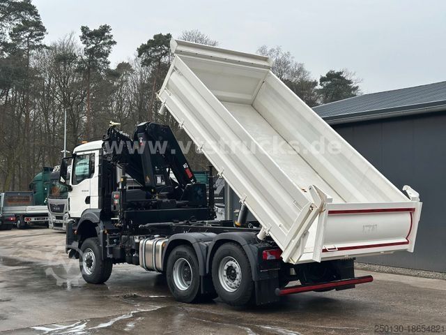 Dreiseitenkipper LKW MAN TGS 28.430 6x4-4,DSK, HIAB Ladekran *NEU*