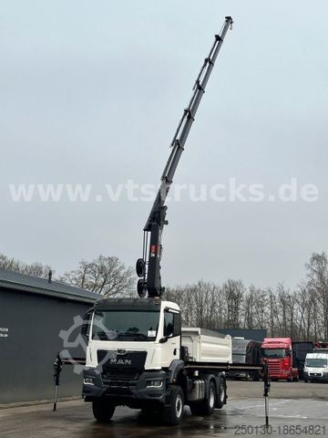 Dreiseitenkipper LKW MAN TGS 28.430 6x4-4,DSK, HIAB Ladekran *NEU*