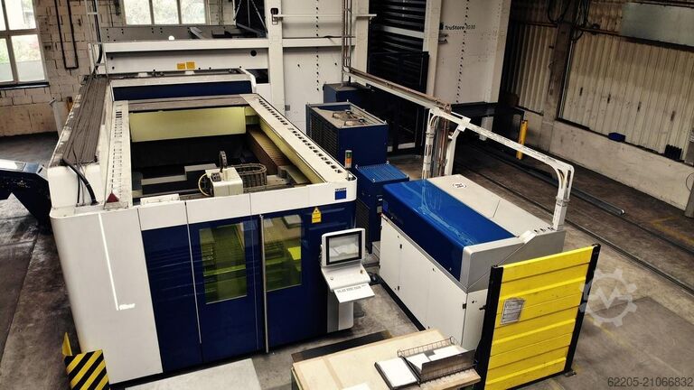 2014 TRUMPF Trulaser 5030 (L41) 5 kW + Liftmaster + Trustore TRUMPF Trulaser 5030 (L41) 5KW + Liftmaster + Trustore