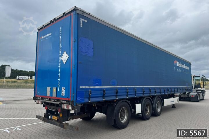 Sliding tarpaulins Krone SD / Steering axle / Lift axle / Mounted forkli...