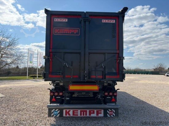 Tipper semitrailer KEMPF SKM 39/3, ALU-KASTENMULDE 51M³ ROLLPLANE  KOMBIKLAPPE, ALCOA
