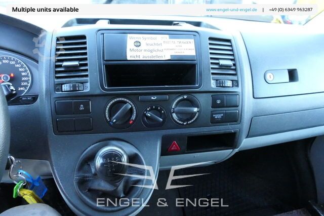 Panel van Volkswagen T5 Transporter 2.0 TDI PARKTRONIK EURO-5 2xSCHIEBETÜR CoC