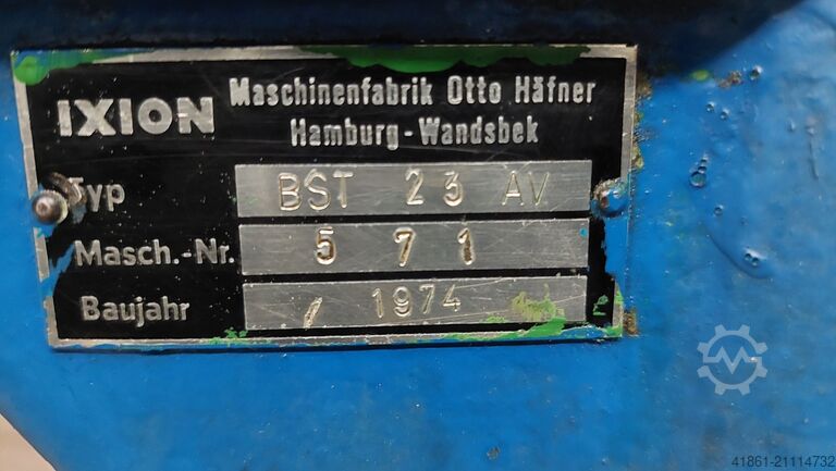 Tischbohrmaschine IXION BST 23 AV