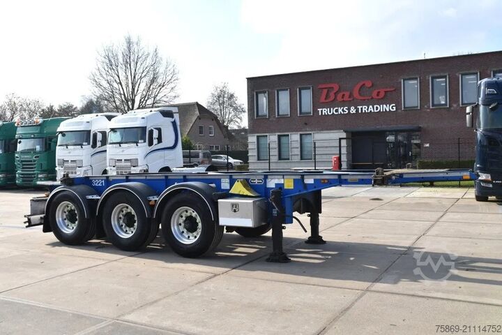 Containertransport VAN HOOL A3C002 - ADR FL - 20 FT SWAP - LIFT AXLE - BPW ...