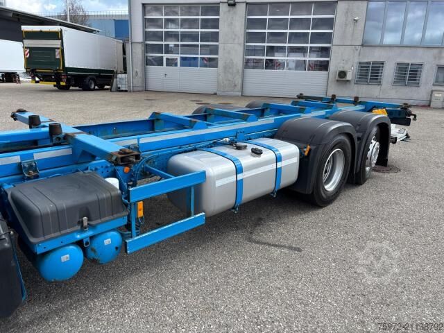 Swap body truck  Actros 2551LL LENKACHSE BDF