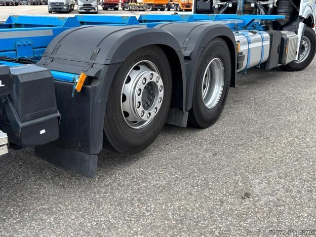 Swap body truck  Actros 2551LL LENKACHSE BDF