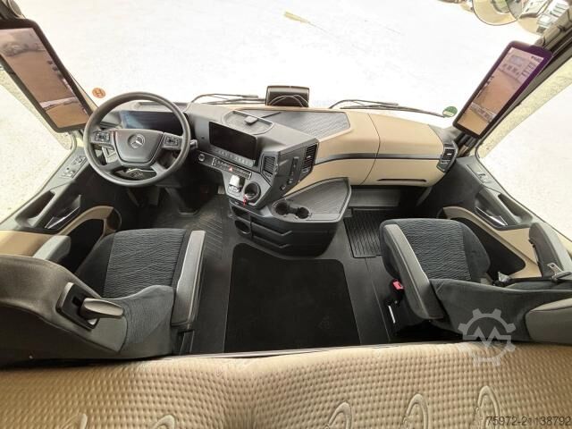 Swap body truck  Actros 2551LL LENKACHSE BDF