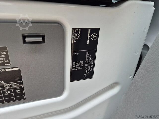 Plane Mercedes-Benz Sprinter 514 CDI/ Huifzeil/ Airco/ EURO 6