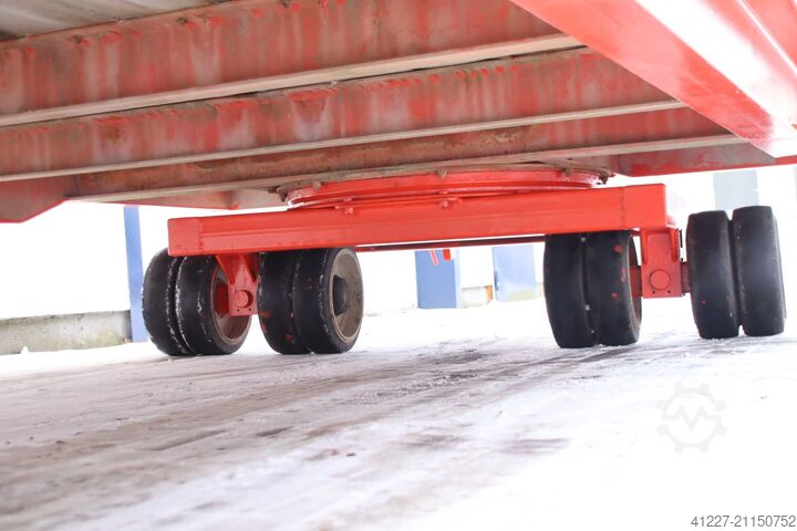 Heavy-duty transport vehicle 20 tons Plan 6520/2500/H755 mm