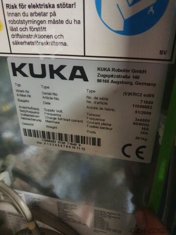 Industrieroboter KUKA KR40PA KRC2ed05