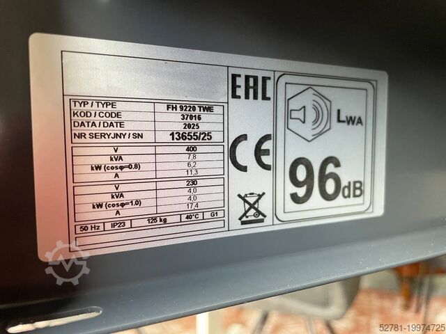 Generator set Honda FH9220TWE - 8.7 kVA generator - DPX-17965