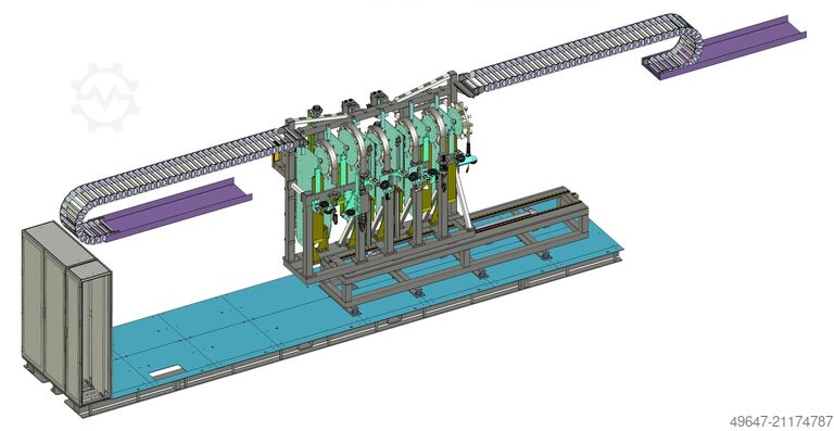 Adaptive Multi-Tool Laserroboterzelle Rohmann-Automation GmbH LaserCubeX GIGA