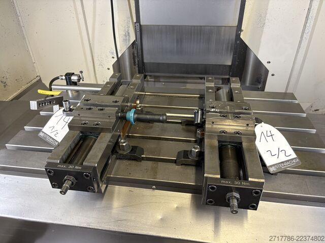 2x Allmatic TITAN 2-L Schraubstöcke  