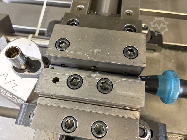 2x Allmatic TITAN 2-L Schraubstöcke  