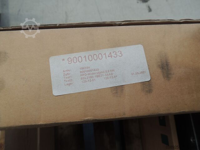 HFD-Widerstand 0,8 kW SIEMENS 6SL3100-1BE21-3AA0