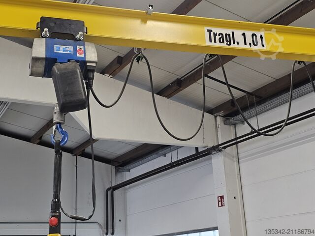 Kranarm Abus Hallenkran 1000 Kg mit ABUS Kettenzug