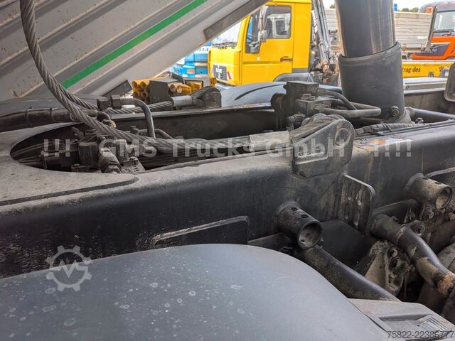 Three-sided tipper truck MAN TGS 33.500 / Manual /Meiller BORDMATIK/WENIG KM
