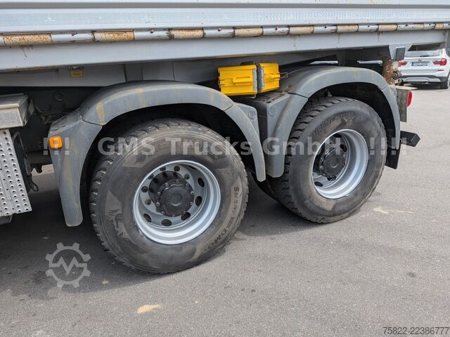 Three-sided tipper truck MAN TGS 33.500 / Manual /Meiller BORDMATIK/WENIG KM