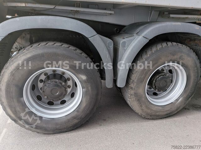 Three-sided tipper truck MAN TGS 33.500 / Manual /Meiller BORDMATIK/WENIG KM