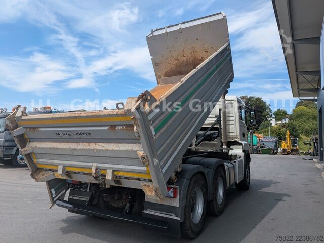 Tipper truck MAN TGS 33.500 / 6X6 / Manual / Meiller BORDMATIK