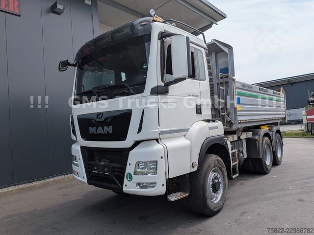 Tipper truck MAN TGS 33.500 / 6X6 / Manual / Meiller BORDMATIK