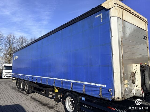 Open semitrailer with tarp SCHMITZ CARGOBULL SCS 24/L - 13.62 E B - (FH MS)