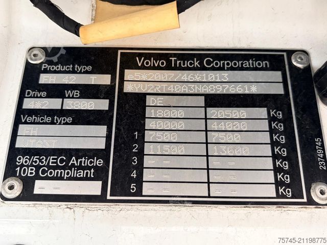 Standard SZM VOLVO FH 500 * I SAVE * ACC * XL * I COOL * LED
