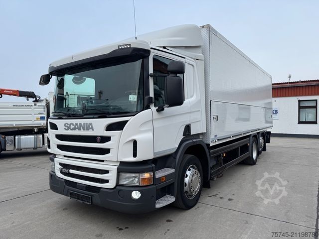 LKW mit Getränkeaufbau SCANIA P 320 * GETRÄNKEWAGEN * LBW 2 TON * GEPFLEGT*TÜV