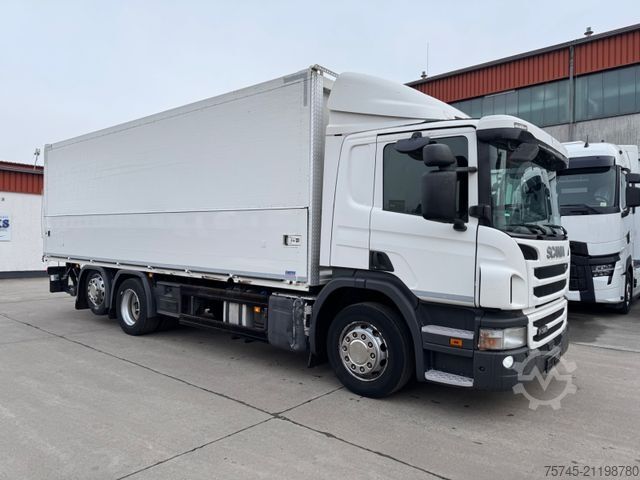LKW mit Getränkeaufbau SCANIA P 320 * GETRÄNKEWAGEN * LBW 2 TON * GEPFLEGT*TÜV