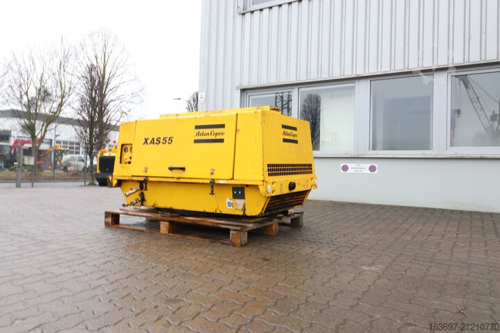 Schraubenkompressor Atlas Copco XAS 55 DD