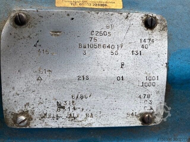 Refrigerant compressor Grasso 411 Compressor