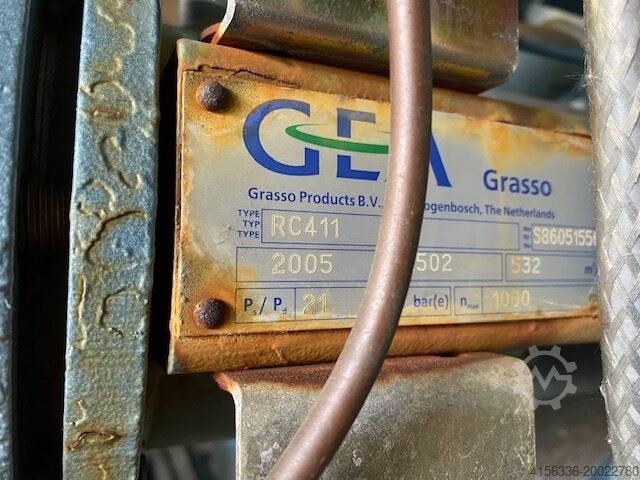 Refrigerant compressor Grasso 411 Compressor